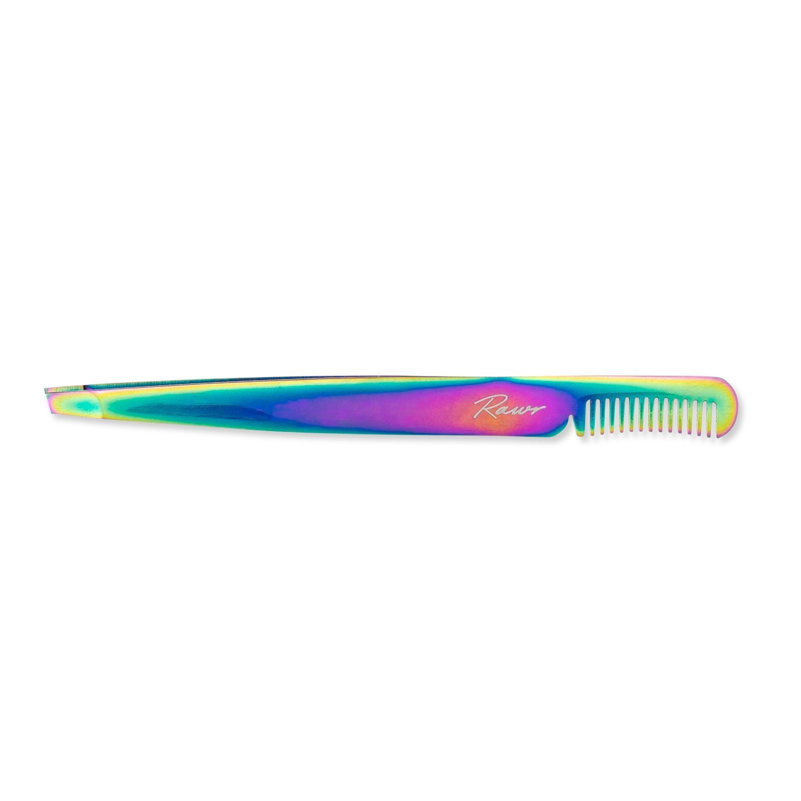 Brow Comb Tweezer - Rainbow