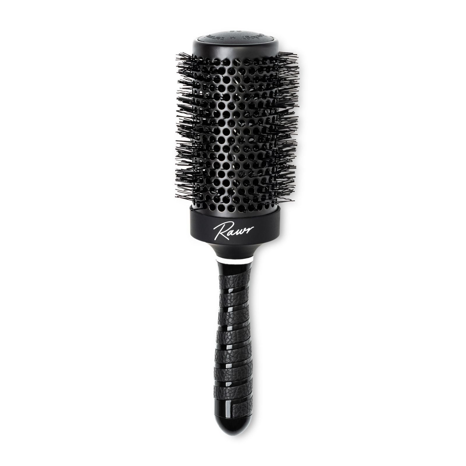 Ceramic Round Brush Black 53mm