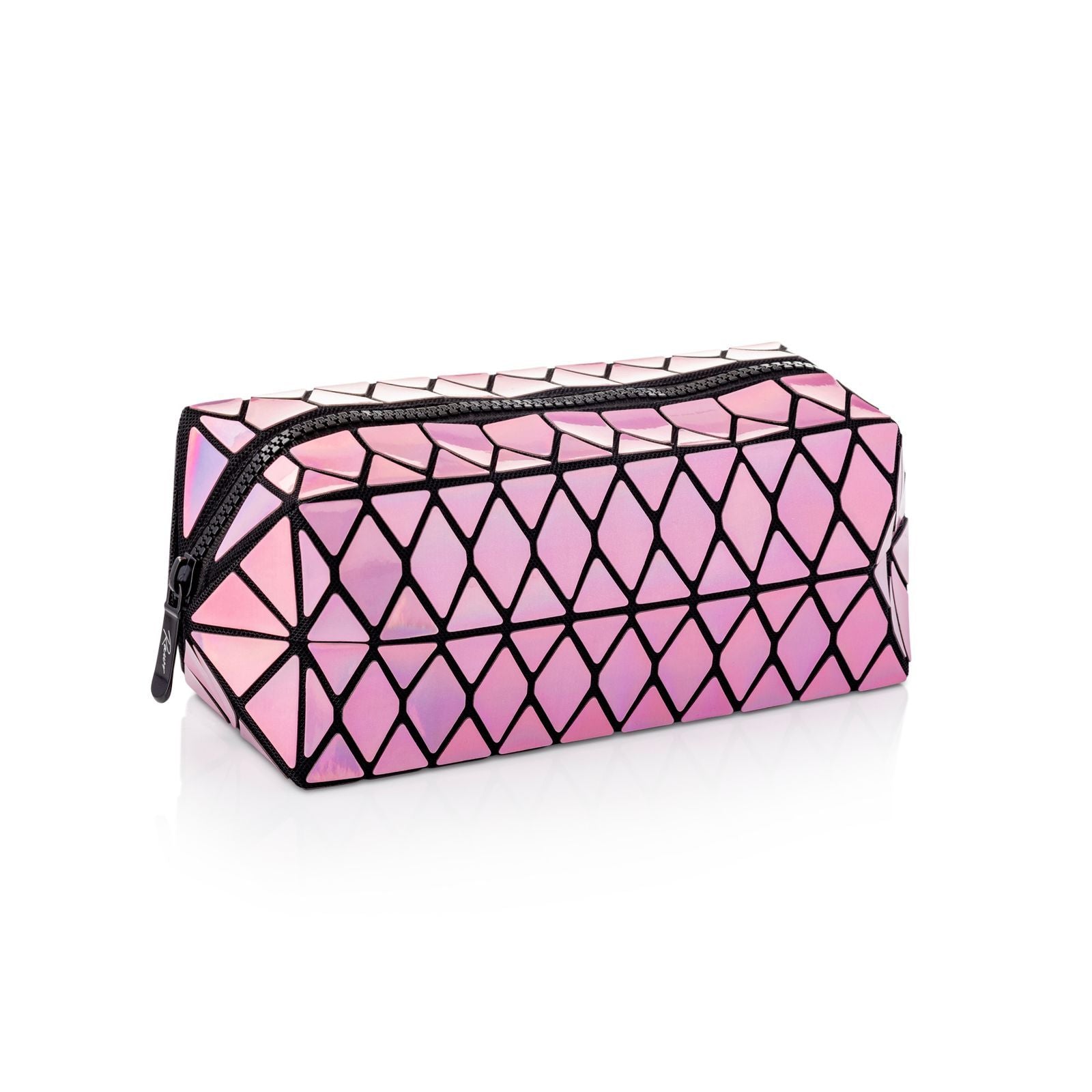 Cosmetic Lazer Cut Bag - Pink