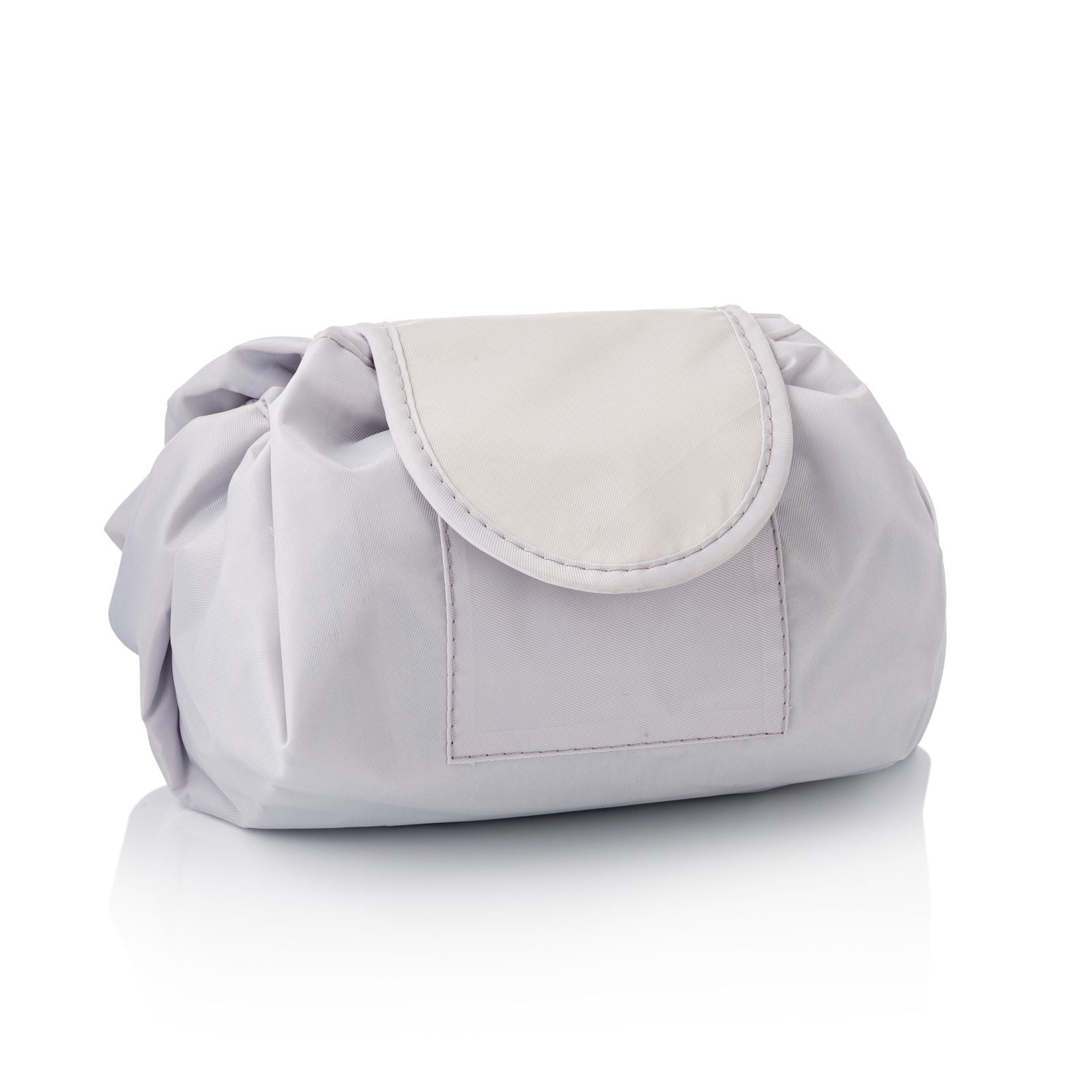 Drawstring Cosmetic Bag - Grey