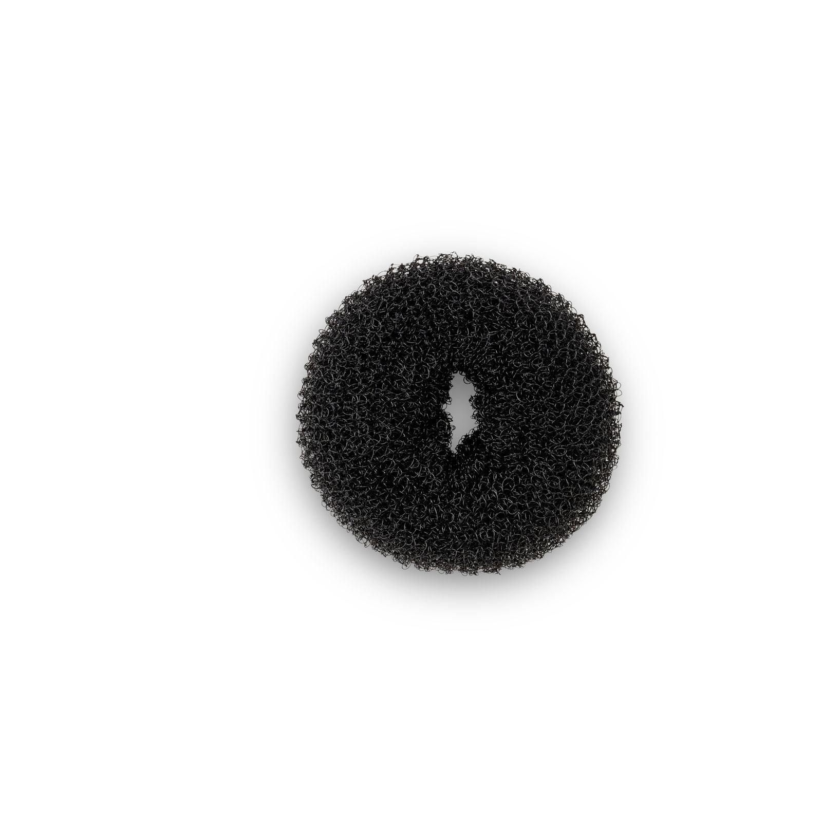 Small Hair Doughnut - Black