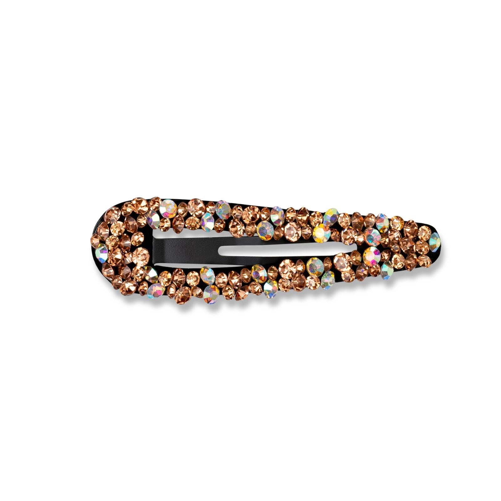 Large Rhinestone Slide - Gold