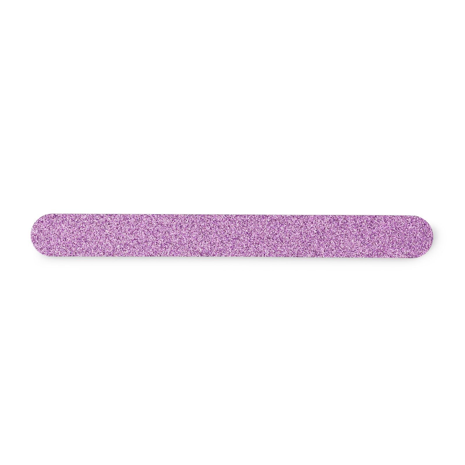 Professional Glitter Nail File 180 Gritt - Purple