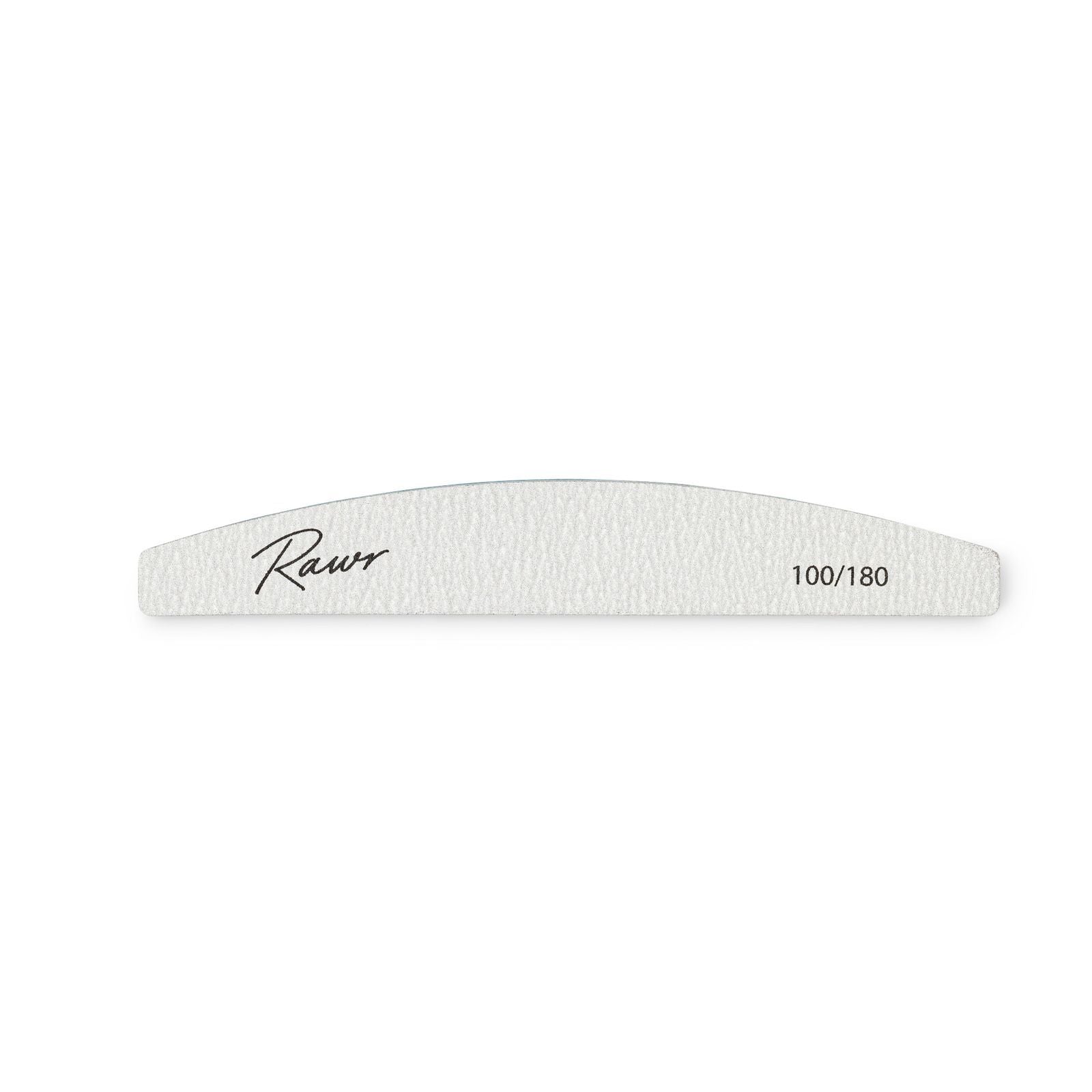 Professional Half Moon Nail File 100/180 Grit