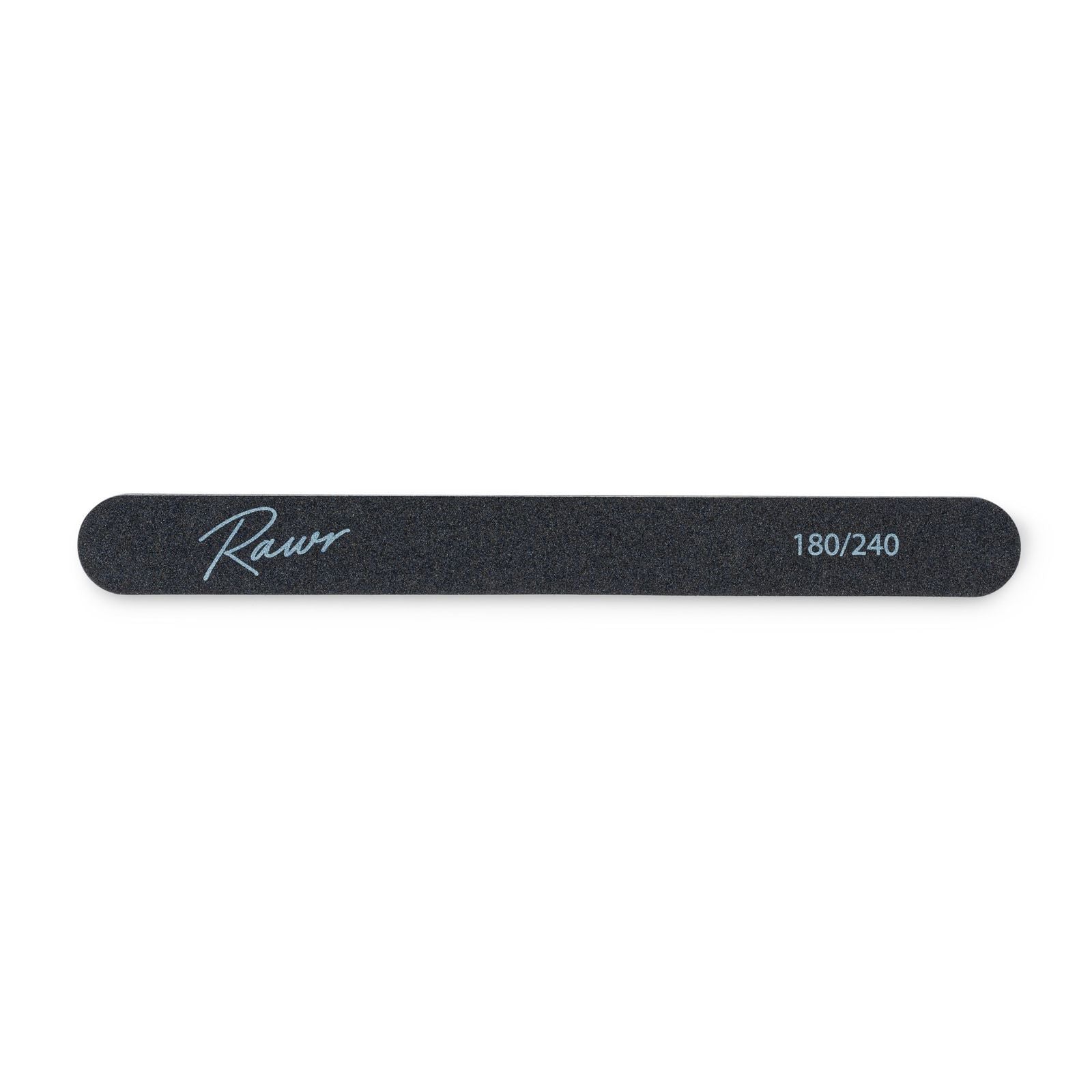 Professional Nail File 180/240 Grit - Black