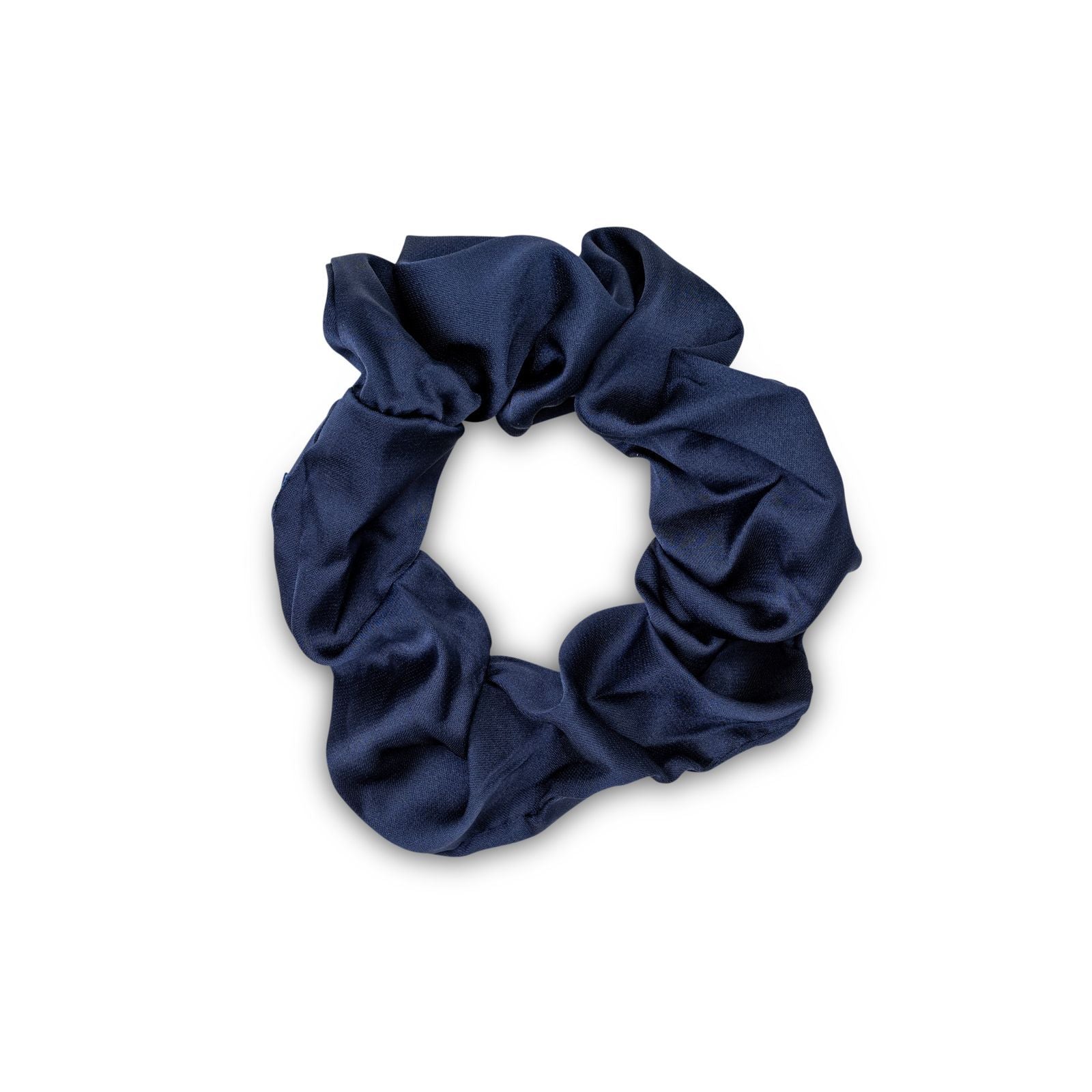 Satin Scrunchie - Navy