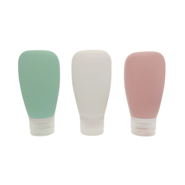 Silicone Bottle Travel Set (Pack Of 3)