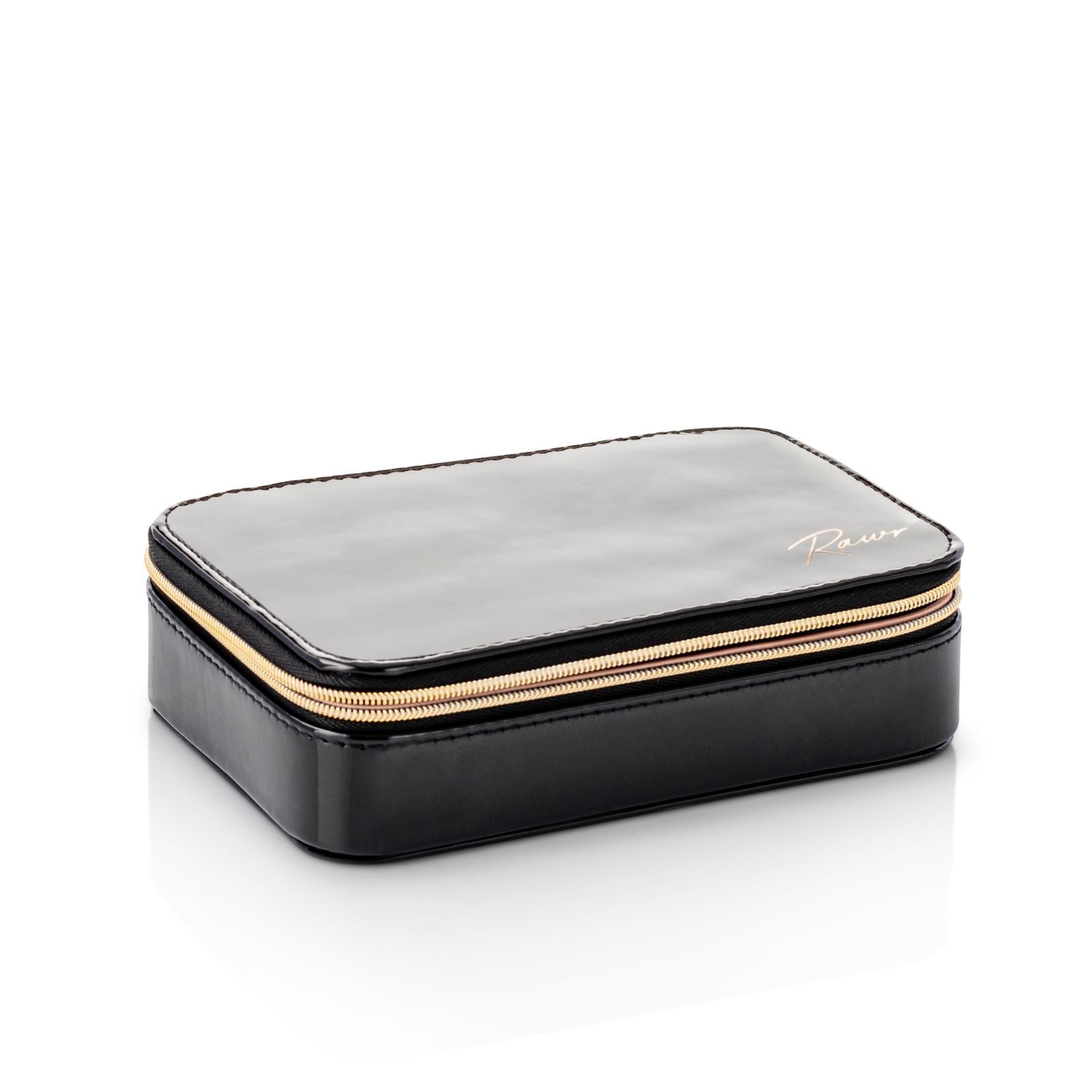 Small Vanity Case - Black - (15.6x10.8x4.5cm)