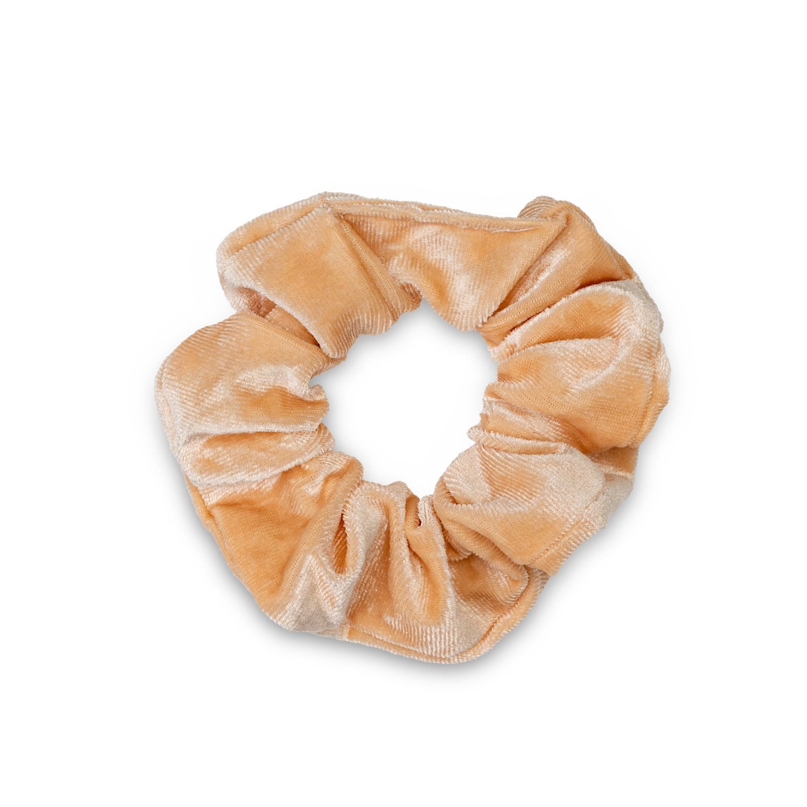 Velvet Scrunchie - Tan